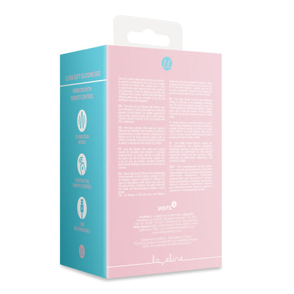 Ovetto in silicone con telecomando pink arabesque