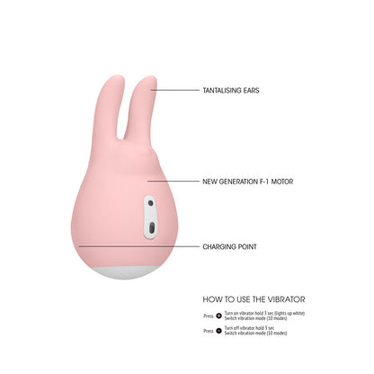 Vibratore Love Bunny stimolatore clitoride