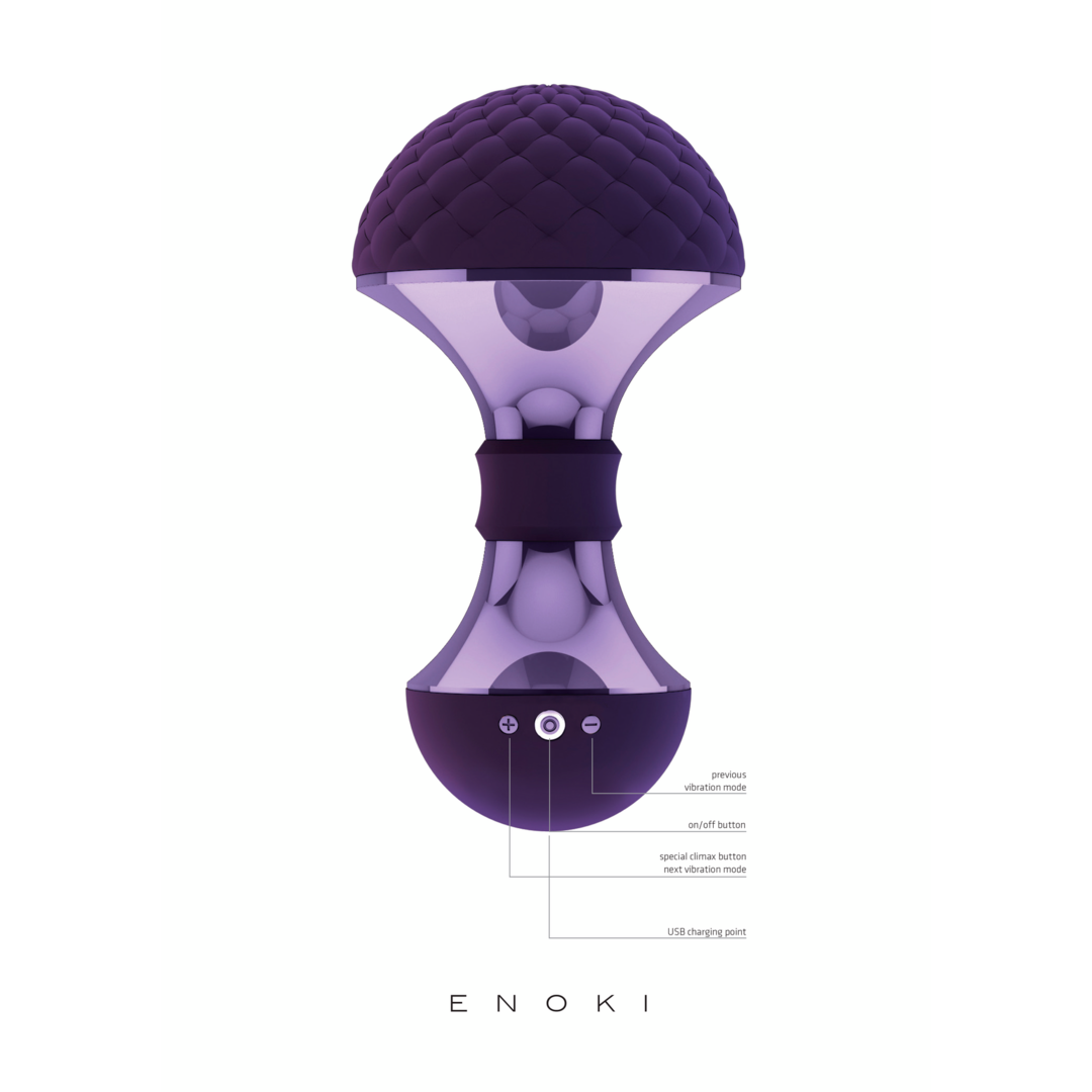Enoki Vibratore Clitorideo Vaginale