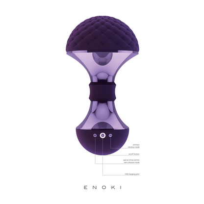 Enoki Vibratore Clitorideo Vaginale