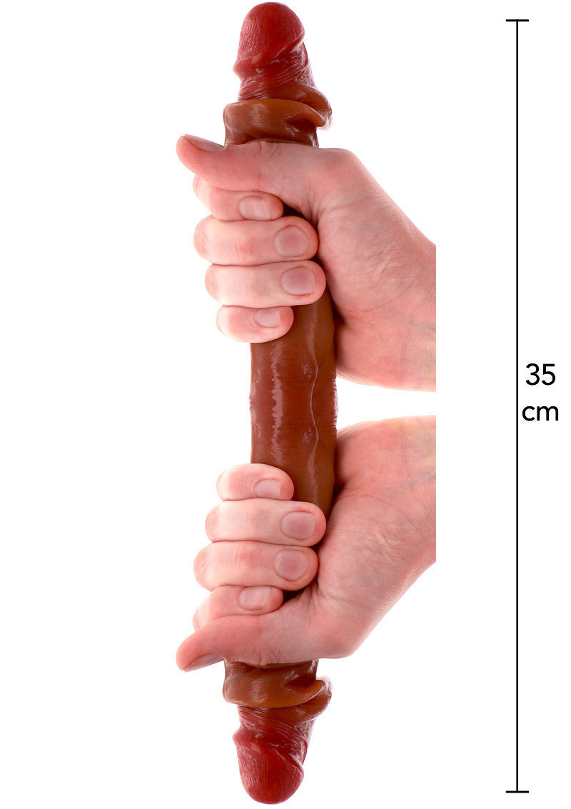 Dildo doppio realistico in silicone ToyJoy 35 cm