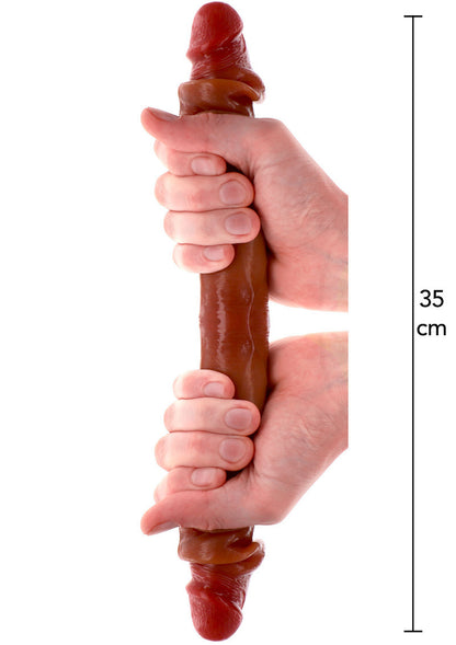 Dildo doppio realistico in silicone ToyJoy 35 cm