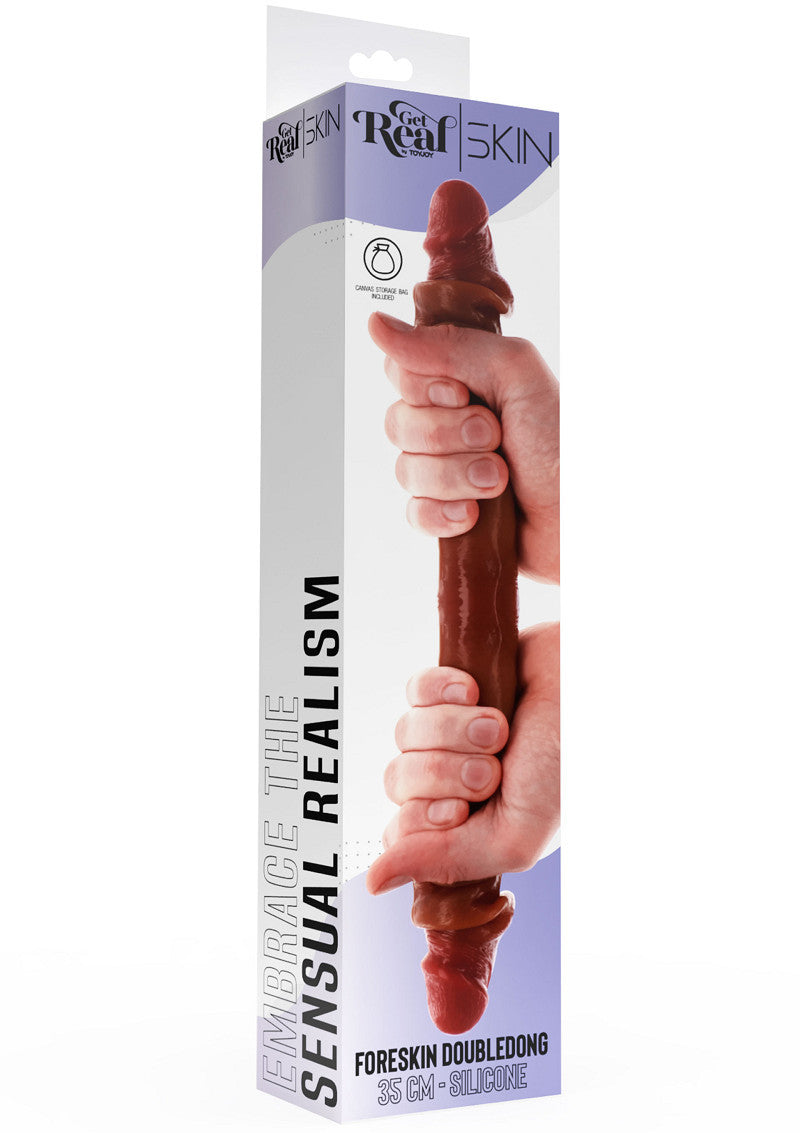Dildo doppio realistico in silicone ToyJoy 35 cm