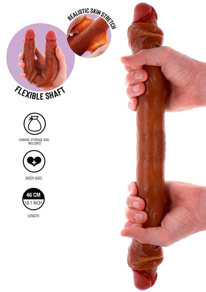 Fallo realistico doppio real skin ToyJoy 46 cm
