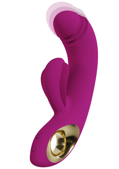 Vibratore rabbit in silicone Xocoon Harmony Dual Touch