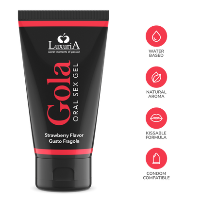 Gel Lubrificante Gusto fragola