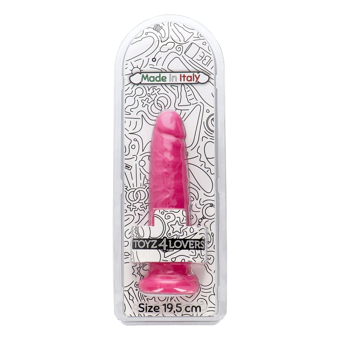 Fallo realistico flessibile con ventosa 19,5 cm Toyz4Lovers