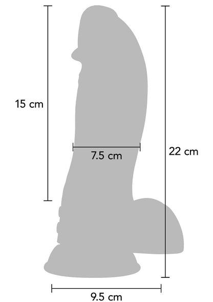Dildo Vibrante Monster Dinosaur