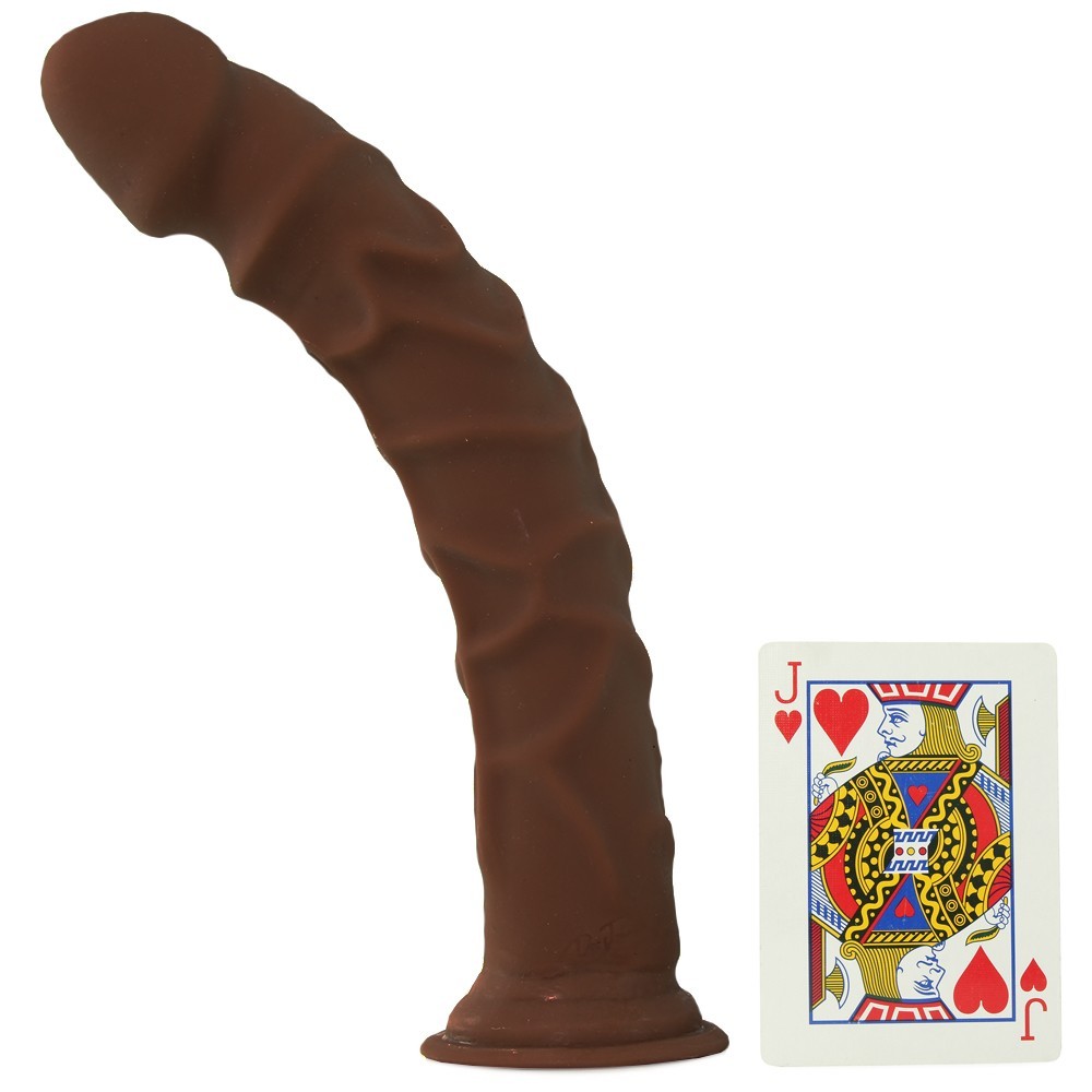 Fallo Realistico dildo The D racin' D 10 chocolate