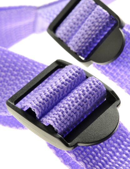 Fallo realistico Dildo indossabile vaginale anale  imbragatura strap on dillio harnes purple