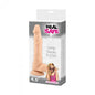 Fallo realistico dildo vaginale con ventosa e testicoli in silicone Stocky Long safe flesh 9,5