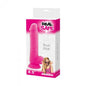 Dildo Fallo realistico Vaginale con testicoli  ventosa in silicone brush Pink 8,5