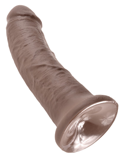 Fallo king cock realistico dildo vaginale con ventosa 8 Brown
