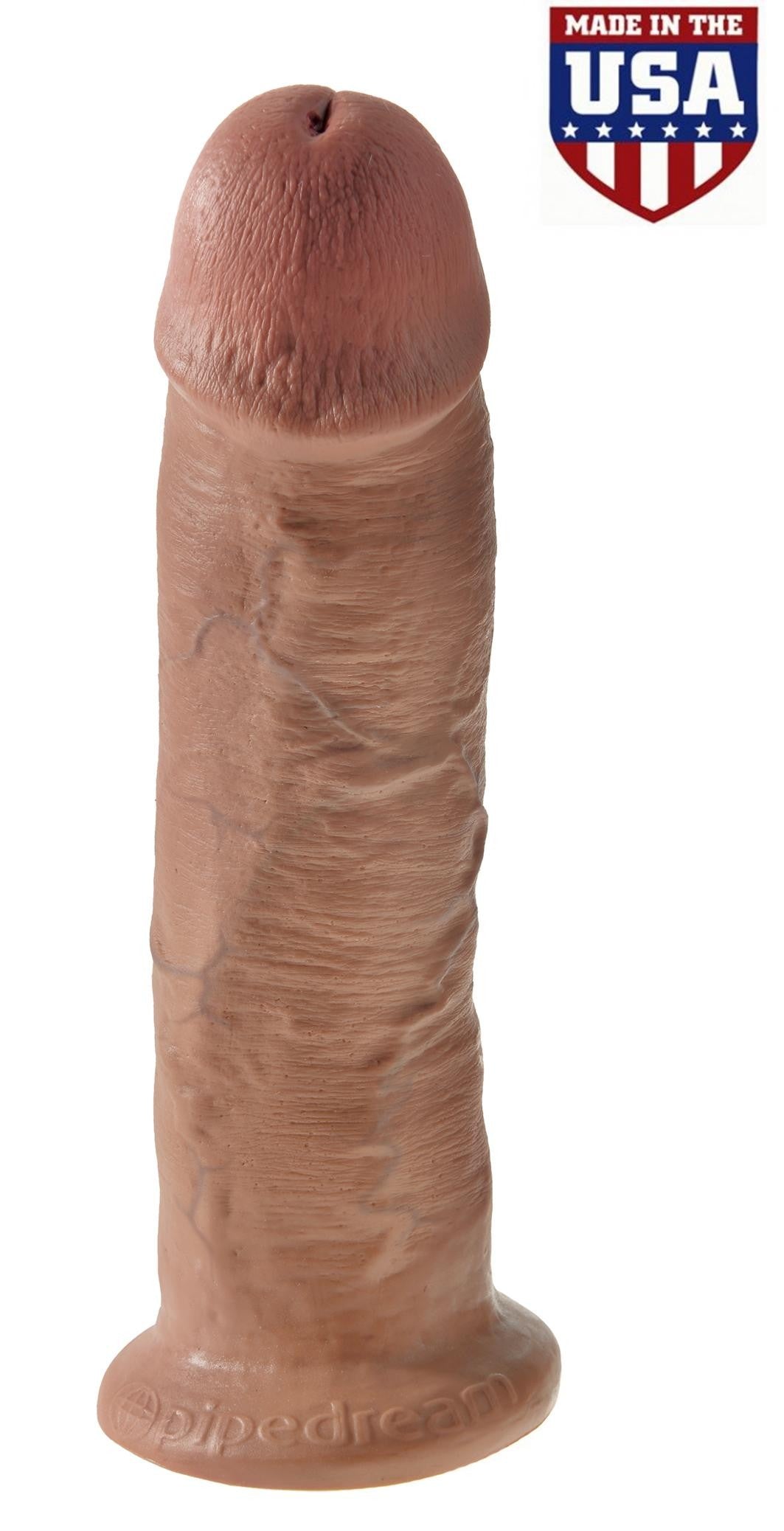 Fallo dildo realistico con ventosa king cock 10 tan