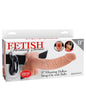 Vibratore realistico indossabile strap on dildo vaginale fallo vibrante 9 cavo