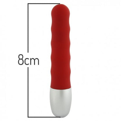 Vibratore vaginale anale stimolatore rosso mini fallo vibrante stimolatore clitoride