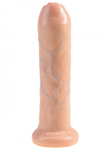 Fallo king cock dildo strap on indossabile realistico pene finto uncut cock 7 flesh