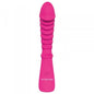 Vibratore realistico vaginale anale fallo dildo vibrante stimolatore ricaricabile rosa
