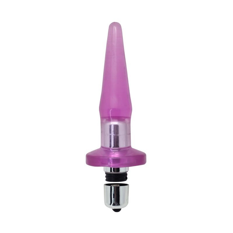 Plug anale butt  dildo fallo vibrante vibratore pink sex toys uomo donna rosa