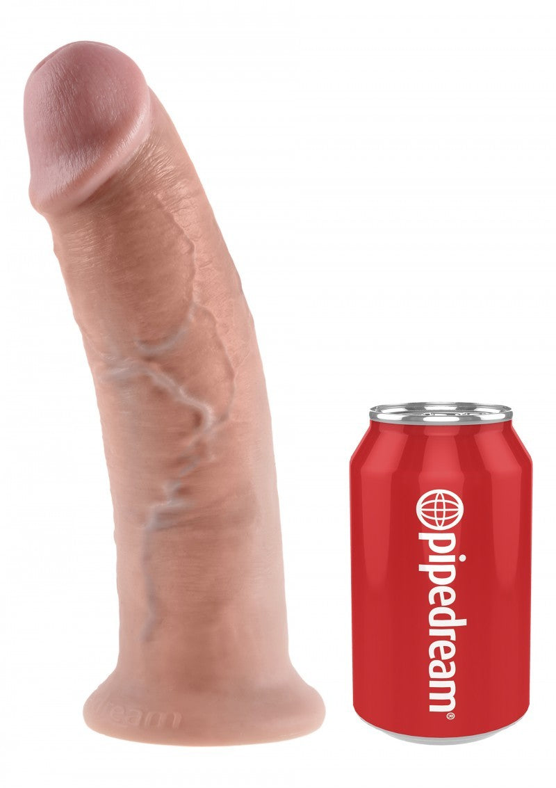 Dildo grande Fallo maxi big king cock realistico vaginale con ventosa 10 flesh
