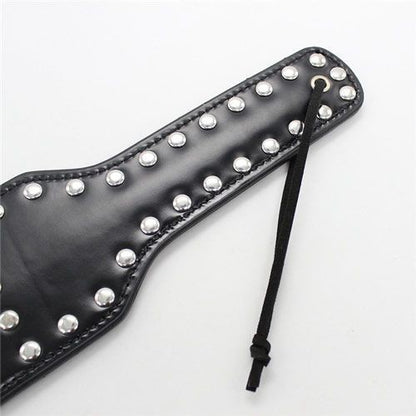 Paletta heart paddle black sculacciatore frusta frustino bondage fetisck spanker