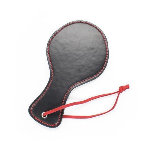 Paletta circle paddle black sculacciatore frusta frustino sexy nero fetish bondage simil cuoio