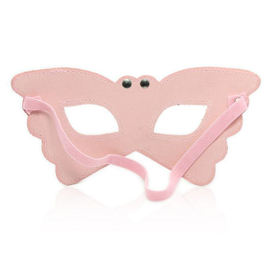 Butterlfly mask pink maschera indossabile bondage fetish sexy per uomo e donna