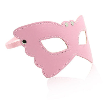 Butterlfly mask pink maschera indossabile bondage fetish sexy per uomo e donna