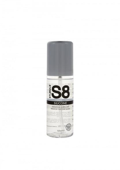 Lubrificante intimo vaginale anale 125 ml silicone lube gel crema a base acqua s8