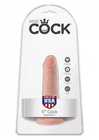 fallo realistico con ventosa dildo king cock 5 flesh