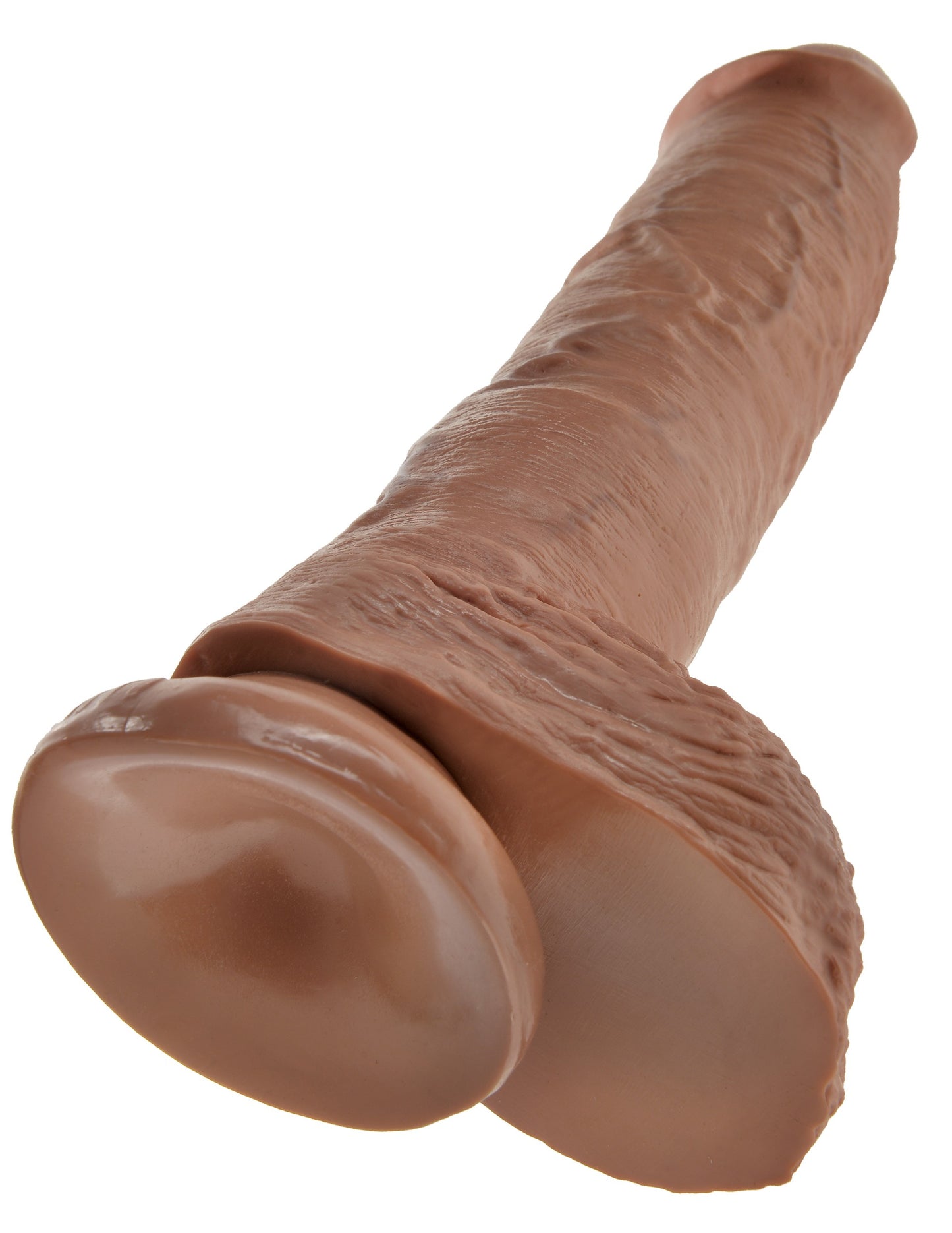 Fallo realistico vaginale dildo caramel maxi big xxl 10 con ventosa caramel morbido