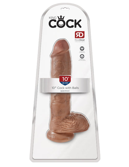 Fallo realistico vaginale dildo caramel maxi big xxl 10 con ventosa caramel morbido