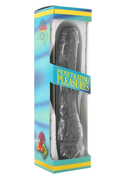 Vibratore realistico vaginale anale nero dildo fallo vibrante pene finto the black boy