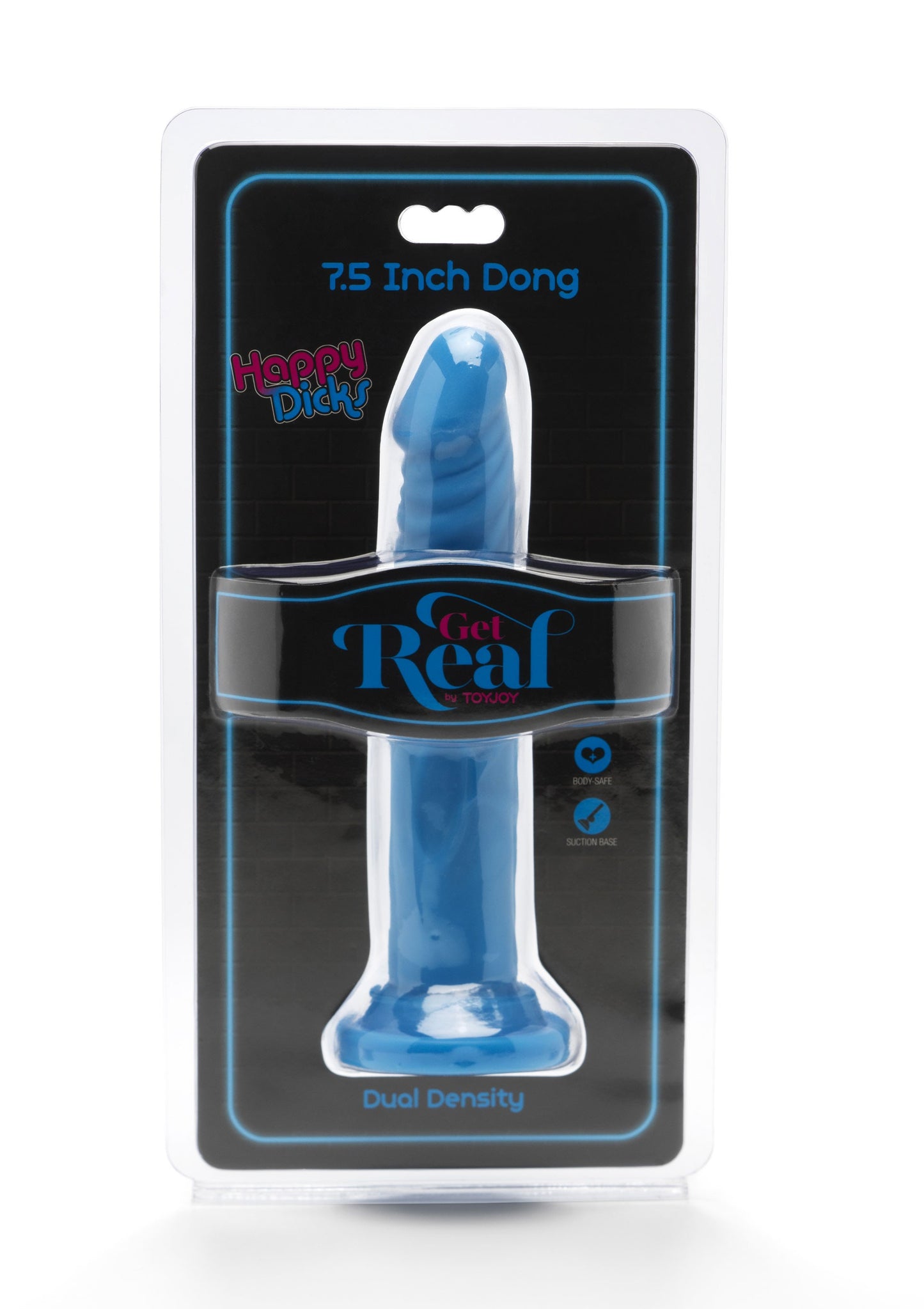 Fallo con ventosa dildo Happy Dicks Dong 7.5 Inch