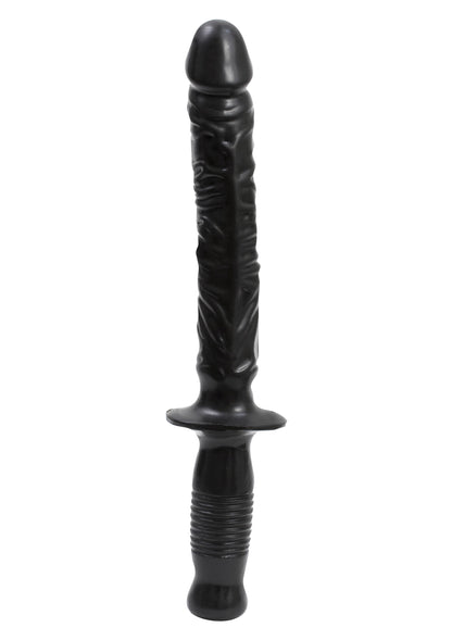 fallo dildo vaginale anale nero maxi realistico pene finto The Manhandler 14.5 Inch