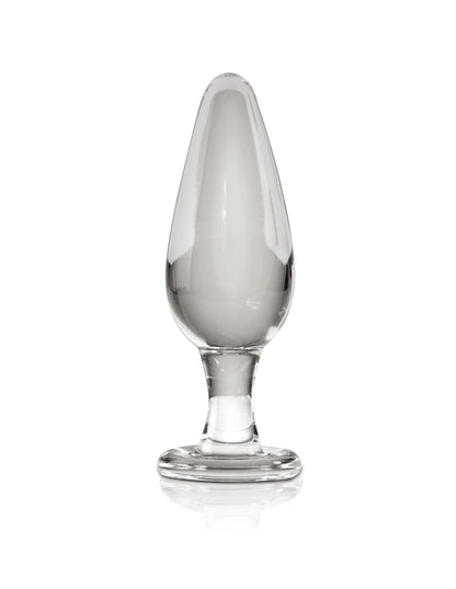 Fallo plug anale in vetro Glass icicles no 26