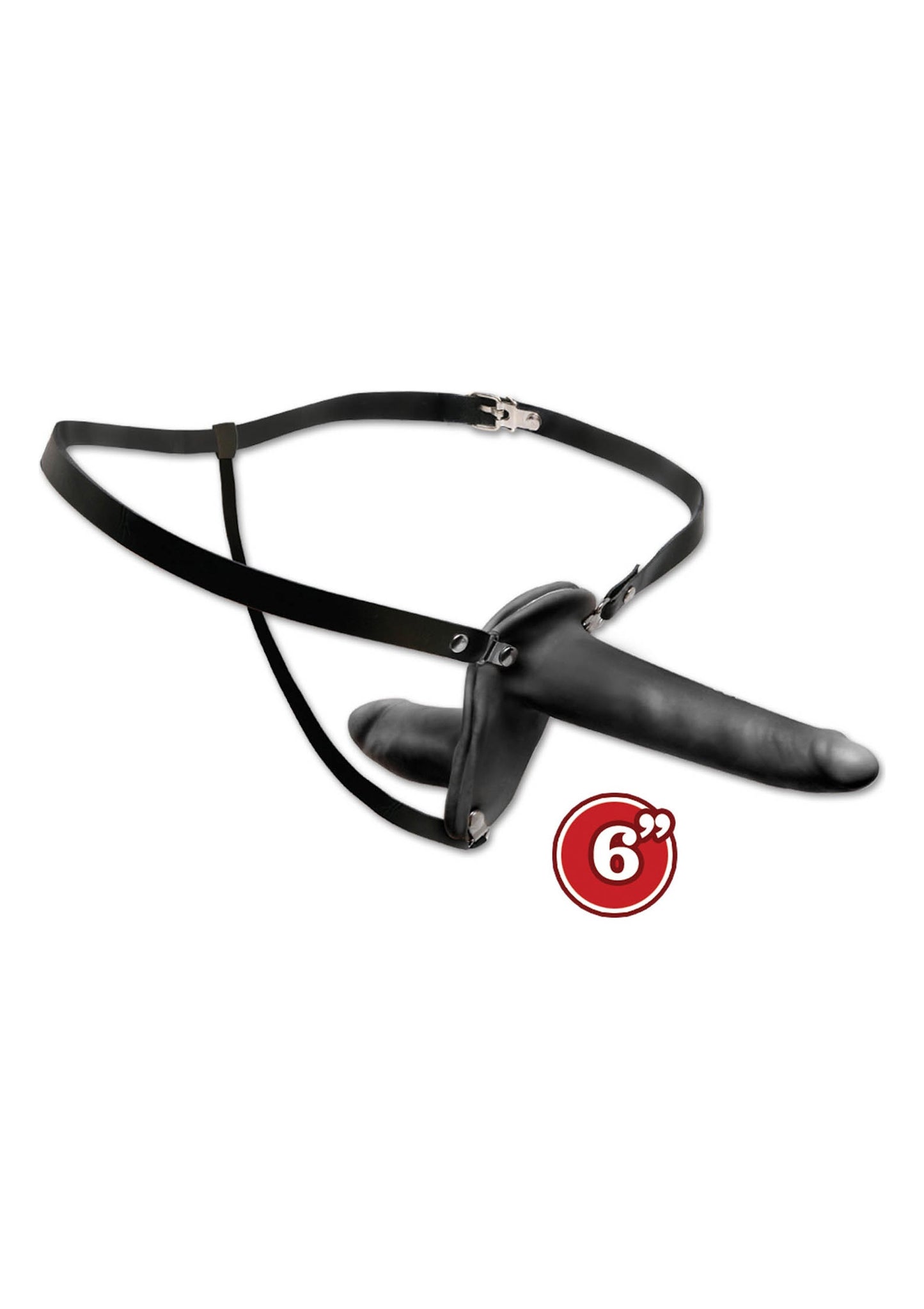 fallo doppio strap on dildo indossabile nero fetish per giochi erotici black