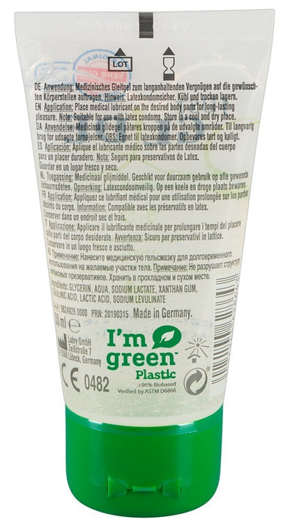 Lubrificante vaginale biologico vegano gel intimo 50 ml just glide