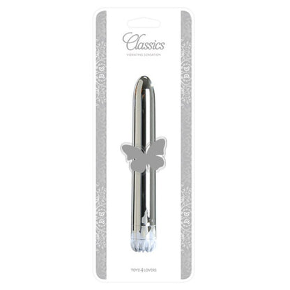 Vibratore Vaginale Classic Medium Silver