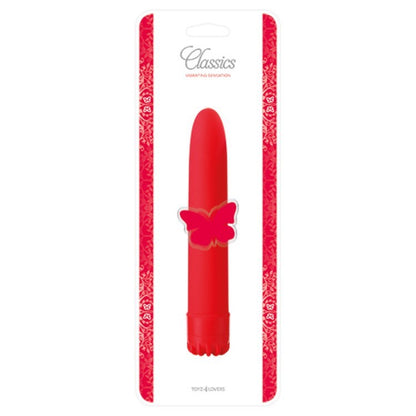 Vibratore Vaginale Classic Large Red