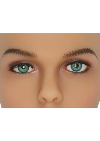 Bambola realistica in silicone non gonfiabile sexy doll adult con vagina ano babe Helen