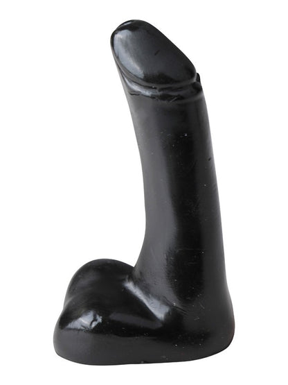 Fallo mini dildo realistico slim dildo anale vaginale nero all black plug