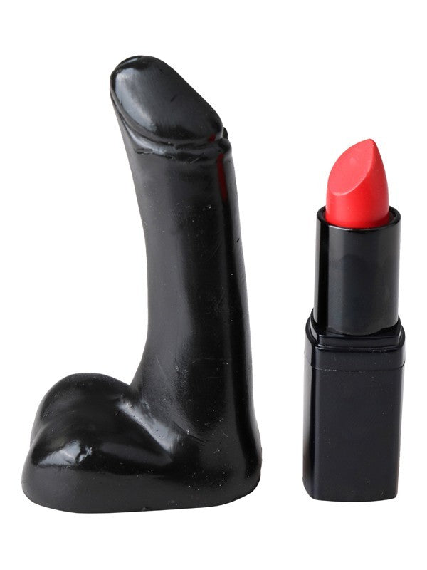 Fallo mini dildo realistico slim dildo anale vaginale nero all black plug
