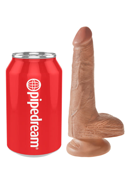 Dildo con ventosa fallo king cock vaginale realistico pene morbido sex toy