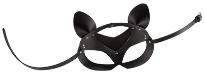 maschera head black mask cat