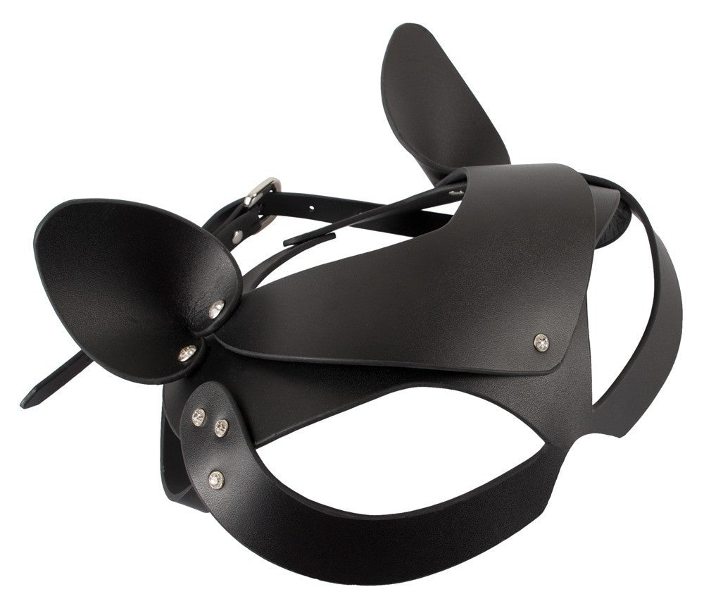 maschera head black mask cat