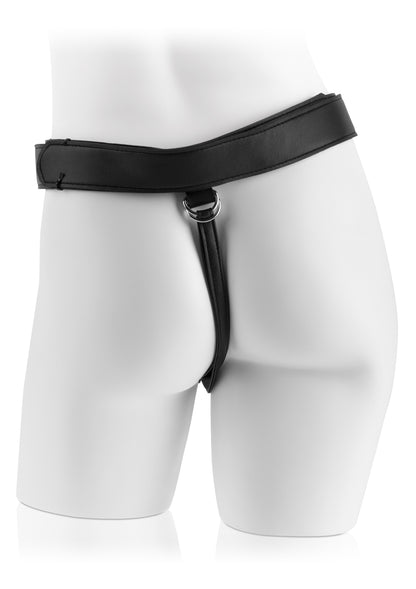 FALLO STRAP on KING COCK harness w/9 cock black