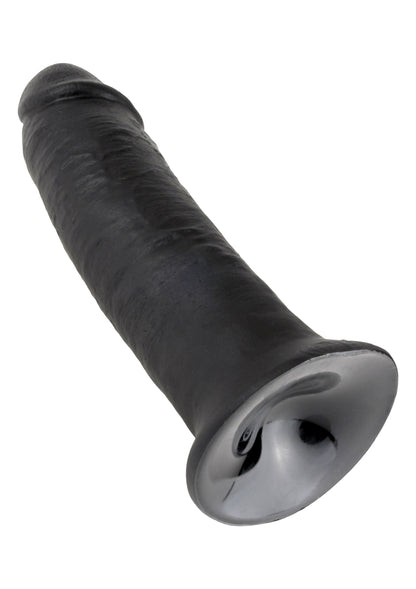 Fallo realistico Vaginale maxi dildo con ventosa king cock 10 nero big xxl