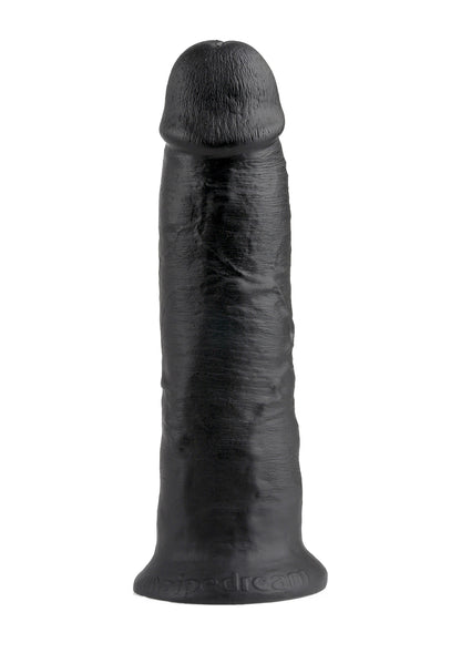 Fallo realistico Vaginale maxi dildo con ventosa king cock 10 nero big xxl