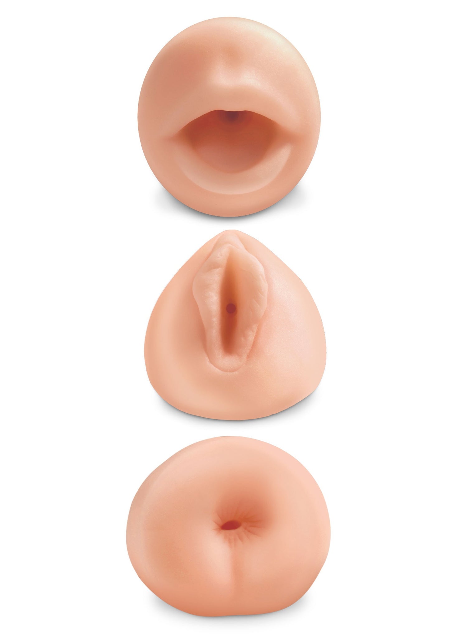 kit masturbatore realistico bocca ano vagina PIPEDREAM